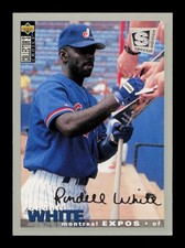 1995 Collector's Choice SE #103 Rondell White Silver Signature Montreal Expos