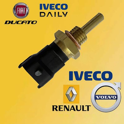 Coolant Temperature Sensor for Iveco Daily Stralis Trakker Fiat Ducato Diesel