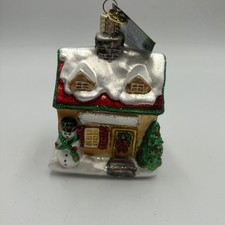 Old World Christmas Holiday Home For The Holidays New With Tag