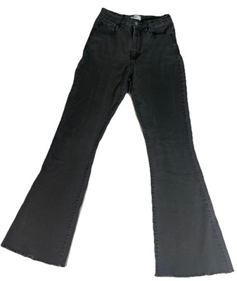 YMI Black Grunge Bootcut Jeans Women s Size 7/28