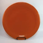 Vintage Fiesta Original Radioactive Red 12" Chop Plate Platter HLC Fiestaware