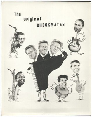 C1784/ The Original Checkmates UK Rock- Popgruppe Foto 25,5 x 20,5 cm ca.1965
