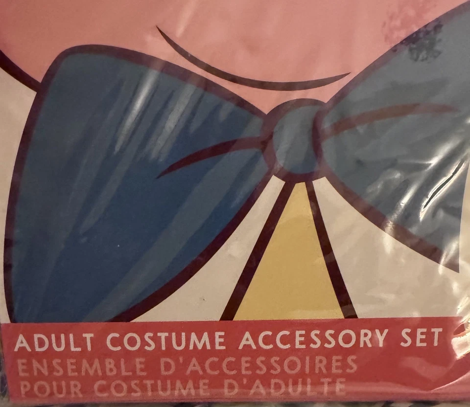 Disney Alicia País de las Maravillas Tweedledee Tweedledum Disfraz Halloween Conjunto de Accesorios Foto 3 de 4