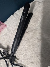 Adagio Black Flat Iron Hair Straightener, 49W Electric, Model A10HSM-B1