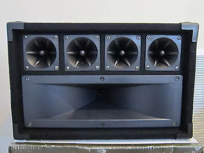 MCM CUSTOM AUDIO NEW DJ Tweeter Speaker.4 Piezo Horn Drivers.300w.PA.8.Pro Audio High Sound