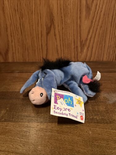 Winnie the Pooh Bean Bag Friend Plush Eeyore And Tigger New With Tags - Picture 6 of 9