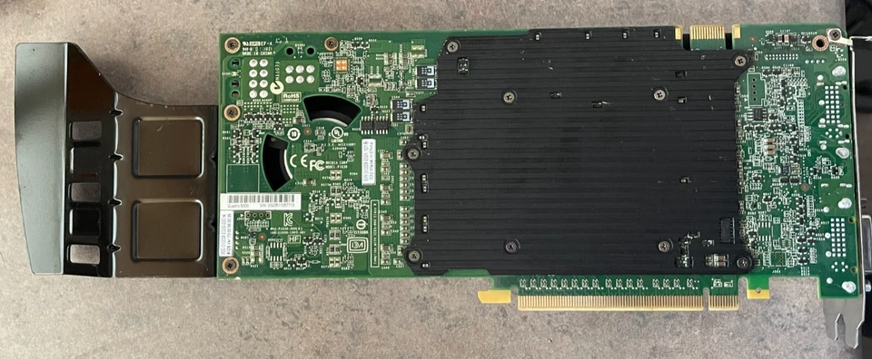 NVIDIA Quadro 5000 2.5GB GDDR5 PCIe x16 DVI DisplayPort Video Card PNY VCQ5000-T - Image 3 of 3