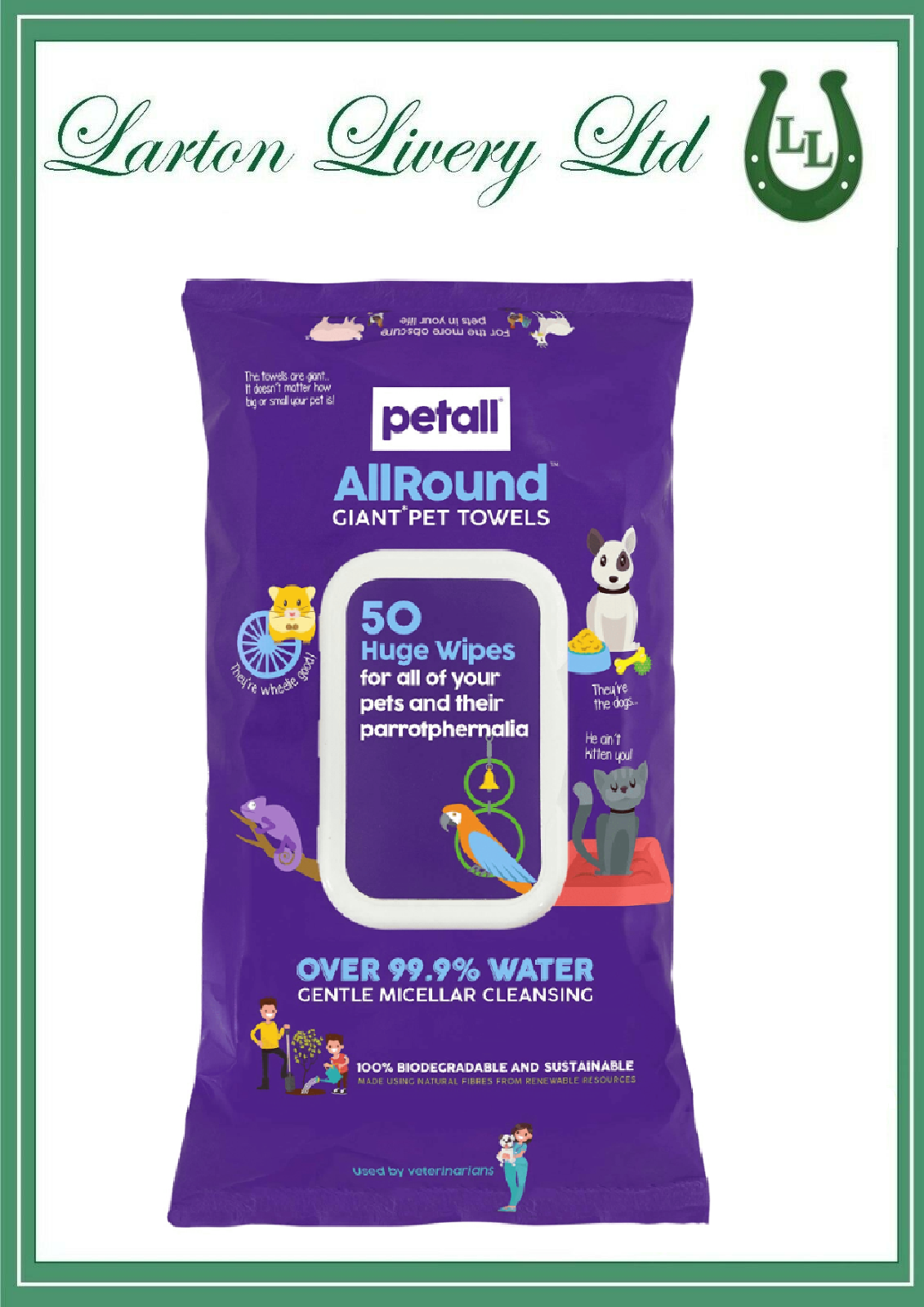 hamster cleaning wipes