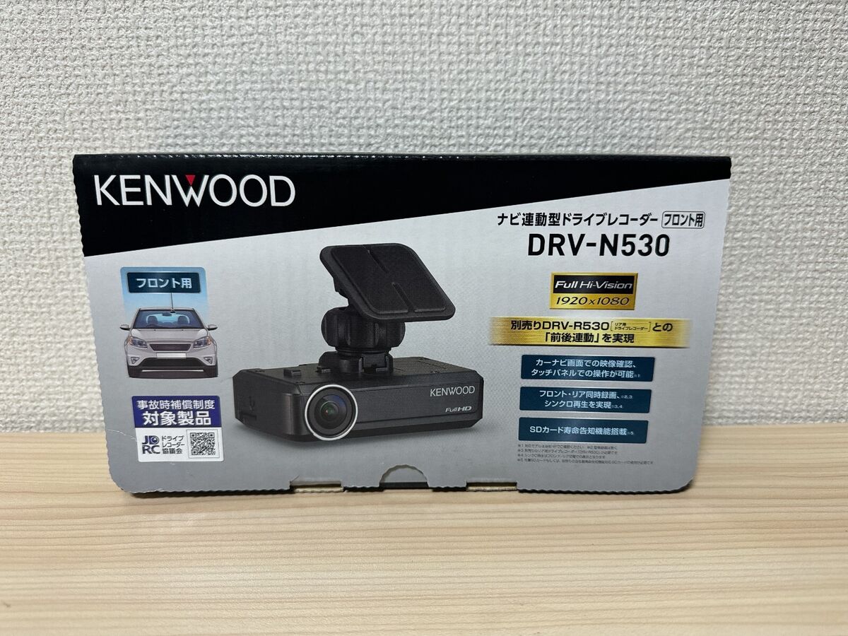 ケンウッド ドライブレコーダー DRV-N530 彩速ナビ連携 フロント ケンウッド ドライブレコーダー DRV-N530 彩速ナビ連携 フロント