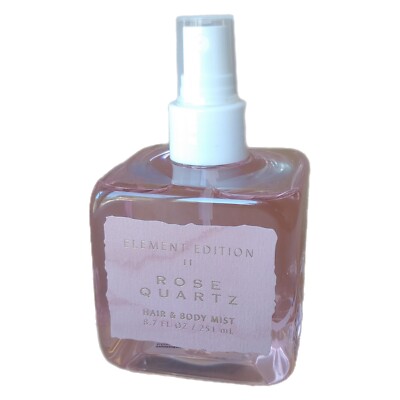 Element Edition Rose Quartz Hair & Body Mist 8.7oz Brand New SHIPS SAME DAY
