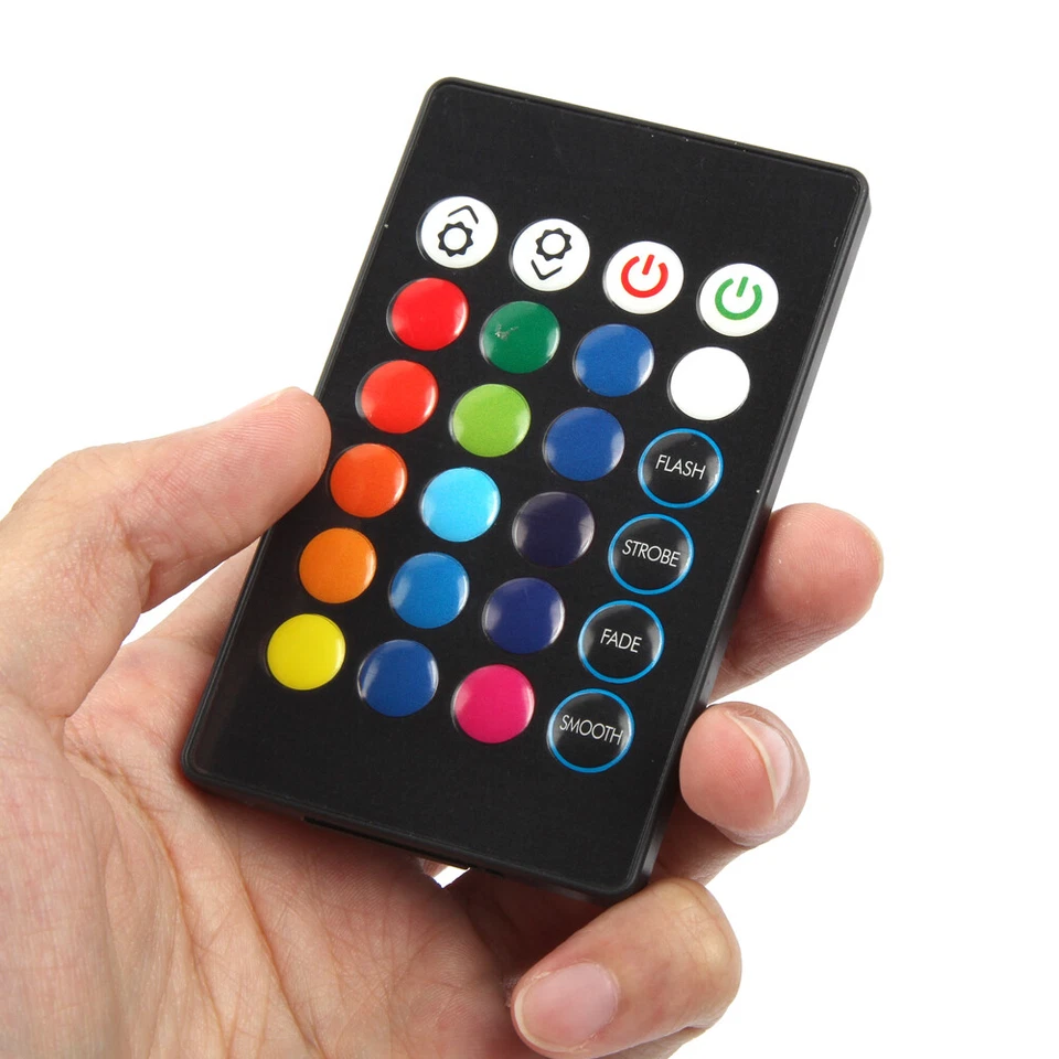 6X LED TV Backlights USB RGB 5050 Strip Light With Remote Control 5V 30Leds/M 2M - Image 4 of 4