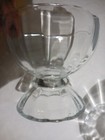 Set of 2 Libbey Glass Low Sherbet Pedestal Sundae Cup 5110 Clear Ribbed  — photo 4