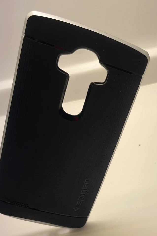 Spigen Neo Hybrid Case for LG G4 - Satin Silver - Image 4 of 4