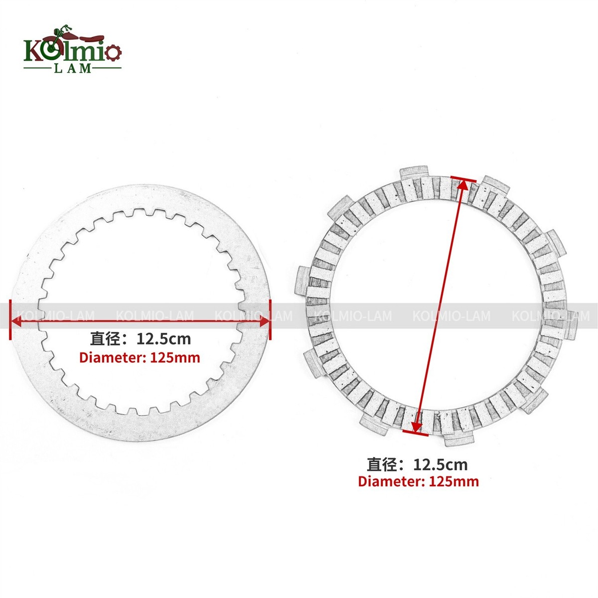 Fit for Kawasaki NINJA ZX4R ZX4RR 2023-2024 Clutch Friction Plates
