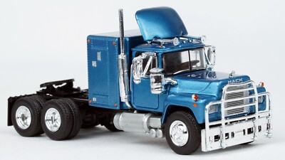Brekina Mack RS700L Truck Tractor Metallic Blue #85802 HO 1/87 Scale