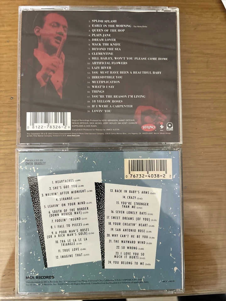 50s 60s Oldies 7 CD Lot: Wcbs Fm101 Patsy Cline Johnny Cash Bobby Darin Andy Pop - Image 4 of 4