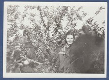 Handsome Girls on a tree, Soviet Vintage Photo USSR