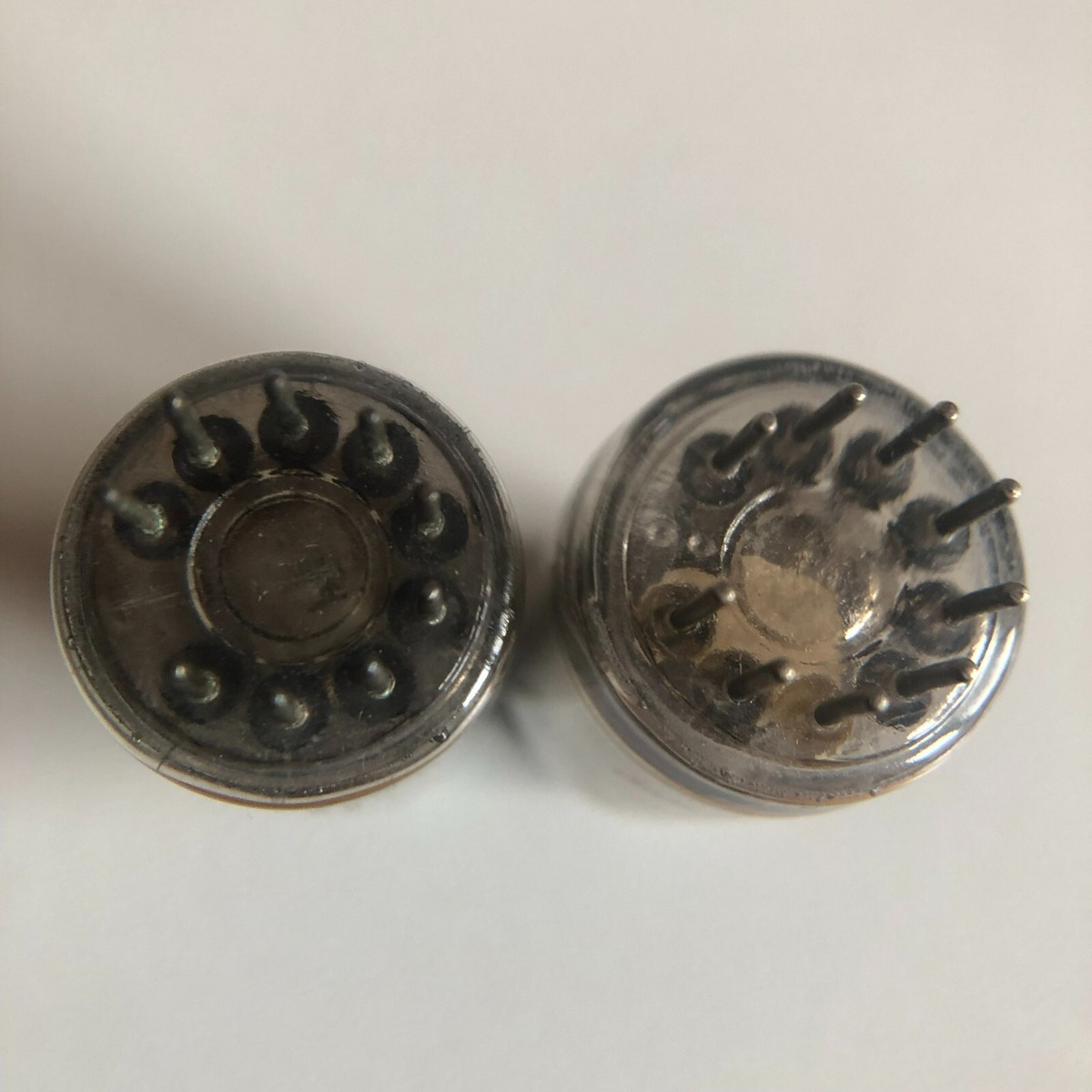 Matched Pair of Mullard EF86, Long Plates and Square Getters Matched Pair of Mullard EF86, Long Plates and Square Getters