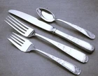 Mayflower by S Kirk & Son Sterling Silver 4 Piece Place Setting, gently used