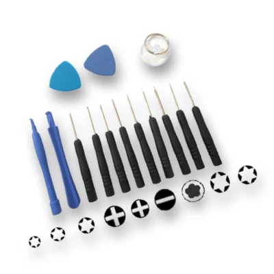 M&M SMARTEK® Reparatur Werkzeug Set Werkzeugset Display Akku iPhone 4 4s 5 6 7 8 9 & 10 etc.