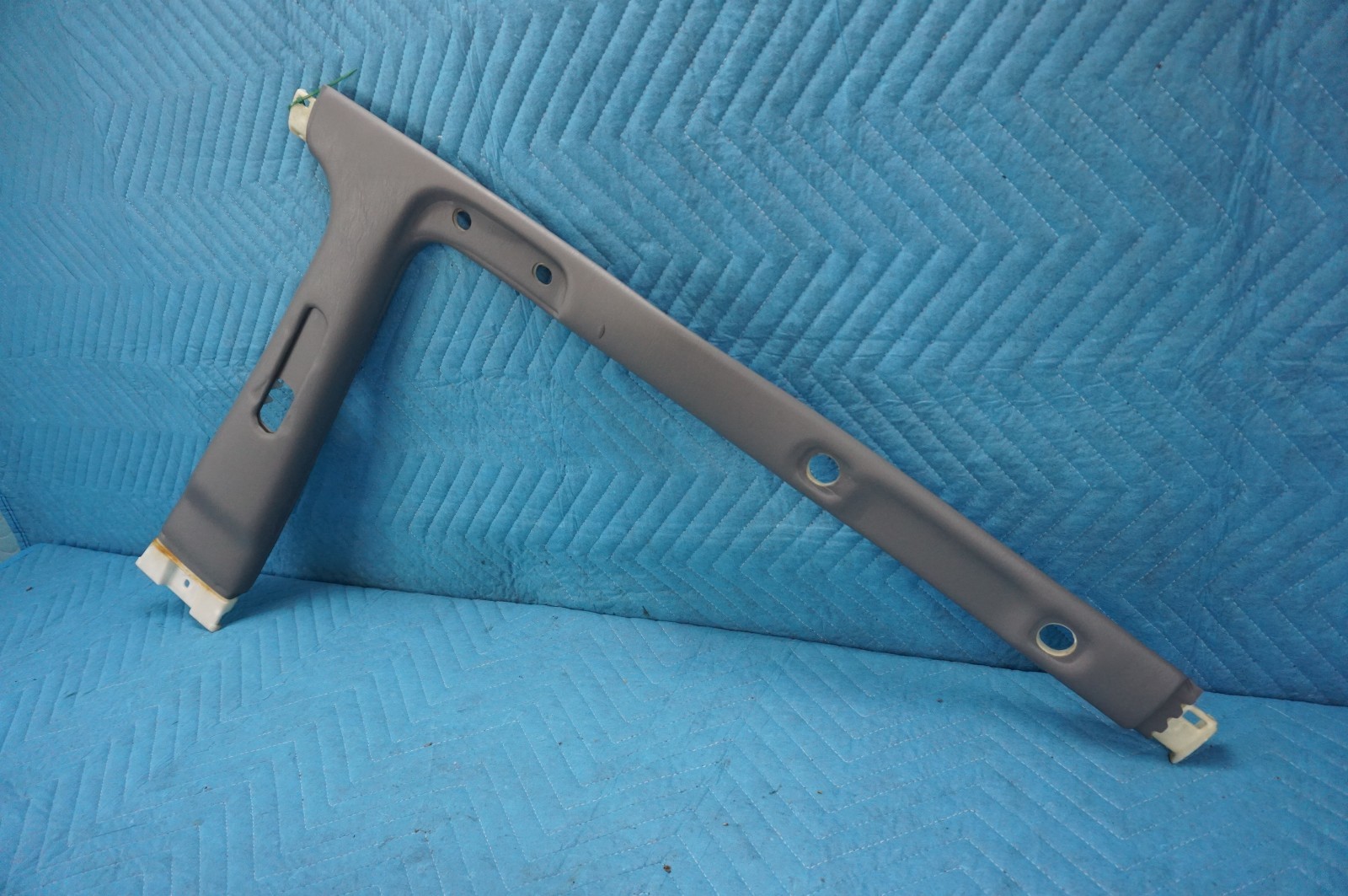 Lexus LS430 XF30 Front Left Side A Pillar Cover Trim Alcantara Gray 01-06 OEM