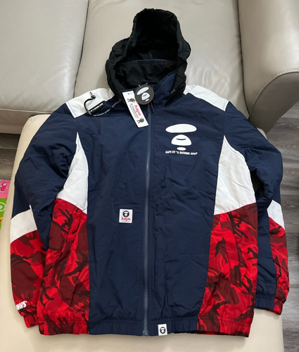 AAPE by A Bathing Ape Padded Jacket with Hidden Hood - Men L/Women XL -MRSP$400 - Picture 2 of 10
