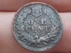 1866 Indian Head One Cent Penny- About Good Details- Shipwreck Effect?