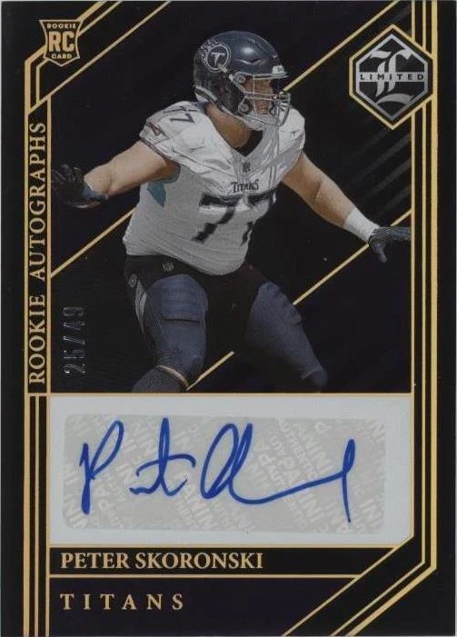 2023 Panini Limited Peter Skoronski #188