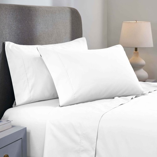 1000 Thread Count Cotton Blend Oversized Solid Deep Pocket Bed Sheet Set - 第 33/35 張圖片