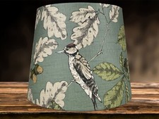 Woodpecker Bird Woodland Leaf Table Lamp Shade Ceiling Light Shade Oak Tree