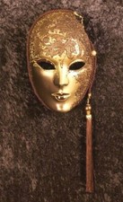 Original Venetian Wall Mask And Masquerade Carnival Venice Face