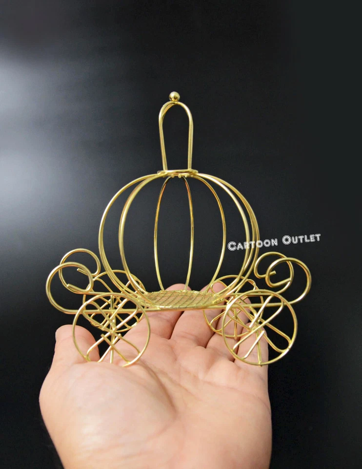 Украшение для торта на день рождения ребенка золотая коляска Quinceanera mis 15 - Изображение 2 из 4