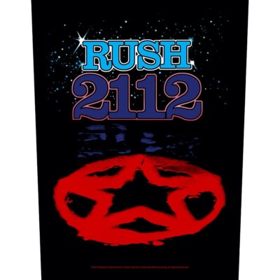 Rush 2112 New & Official Back Patch