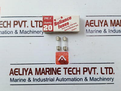 Lot of 50X Reliance Electronics F2AL250V Slow Blow Glass Fuse 250V