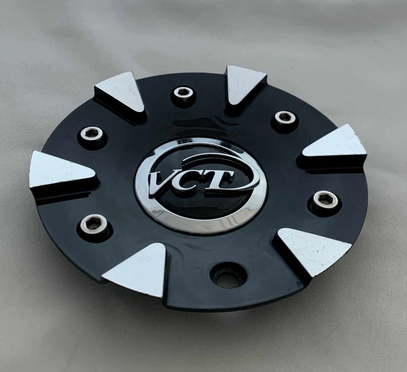 2291875AL VCT Silver/Black Wheel Center Cap eBay