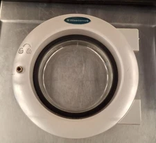 Washer Door & Glass Electrolux,  Wascomat. W620 P/N: 432182601, 432185501 [USED]