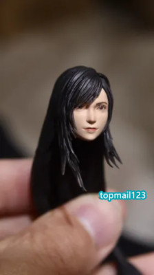 1:12 Anime Little Beauty Girl Head Sculpt For 12'' Male Action Figure Doll Body