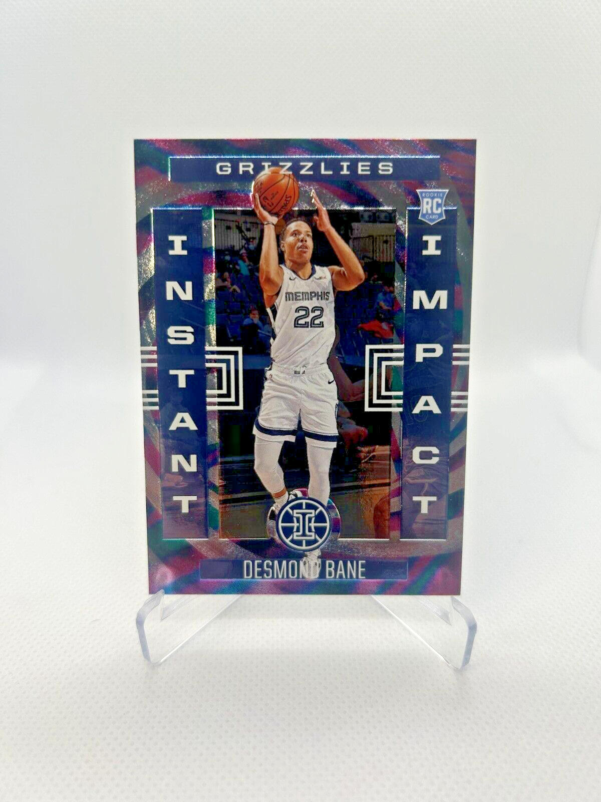 Desmond Bane 2020-21 Panini Illusions Instant Impact Rookie Card #12
