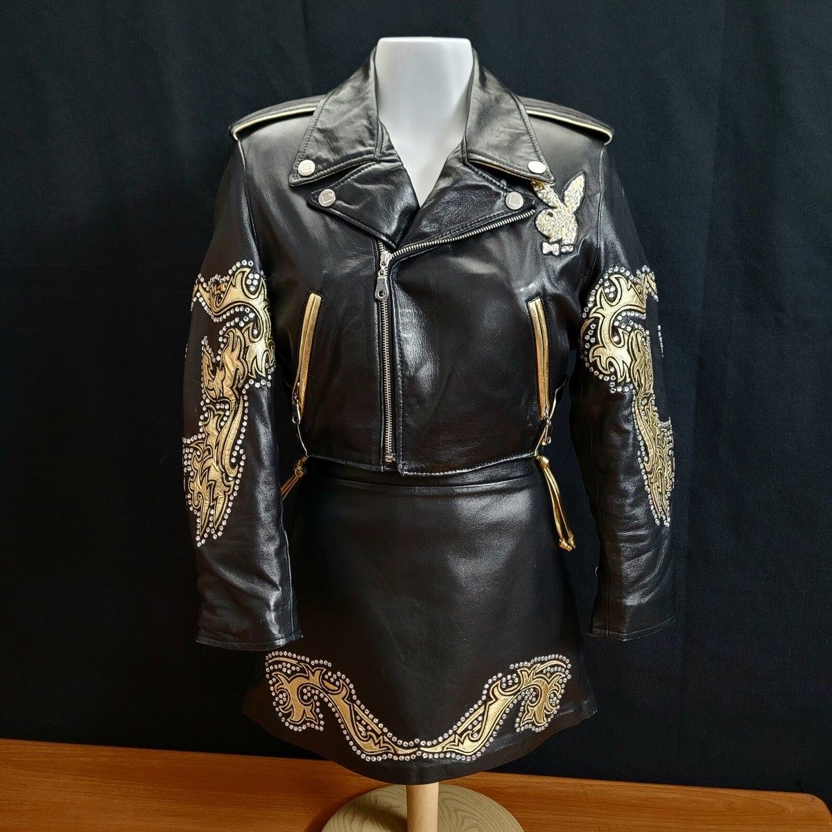 Limited EditionPlayboy 50th Anniversary Matching Leather Skirt