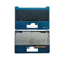 US Palmrest Blue Keyboard For Gateway GWTN141-6BL GWTN141-10BL GWTN141-4BL