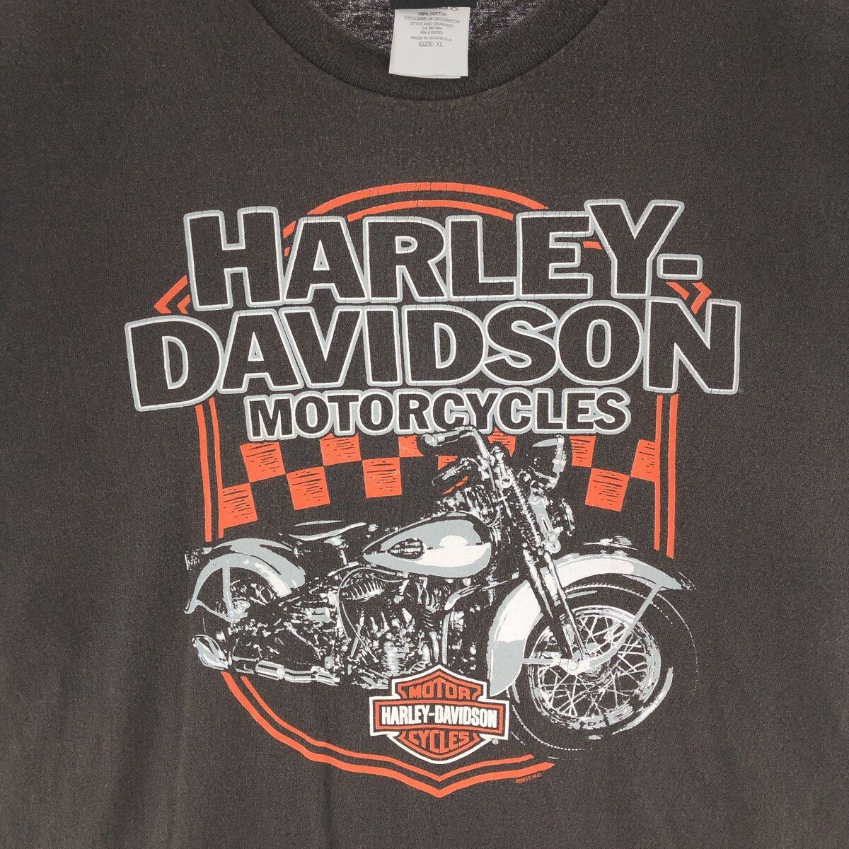 Harley Davidson Double-Sided Print Motorcycle Bike T-Shirt Harley Davidson Double-Sided Print Motorcycle Bike T-Shirt