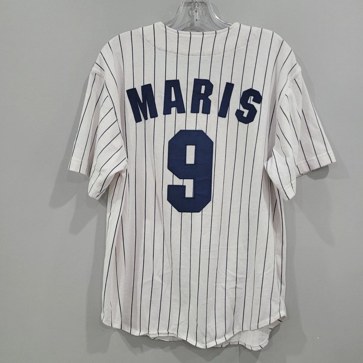 Rare Vintage Starter New York Yankees Roger Maris 9 Throwback Jersey Mens M