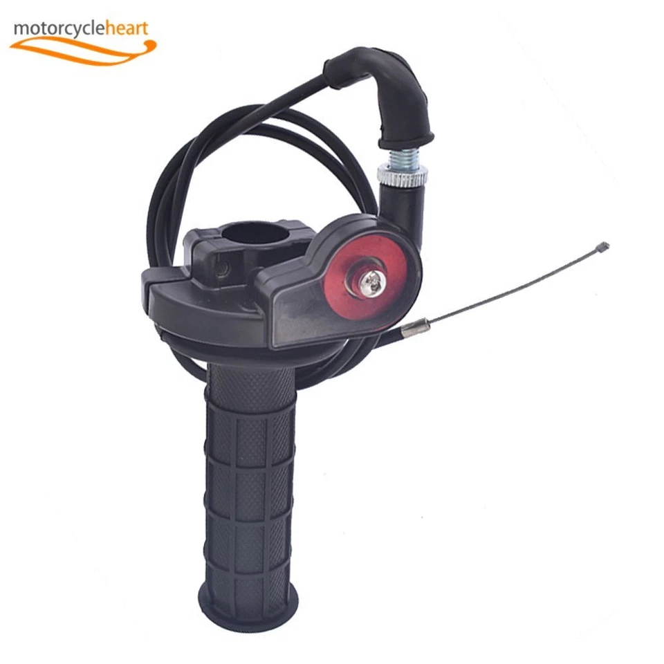 7/8" 22mm Twist Throttle Handle Grip with Cable 50-250CC ATV Dirt Bike - Image 3 of 4