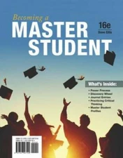 Becoming a Master Student (Textbook-specific CSFI) - Paperback - VERY GOOD