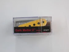 DiMarzio Dark Matter 2 Middle Single Coil Pick-up Yellow W/Black Poles DP 267 F