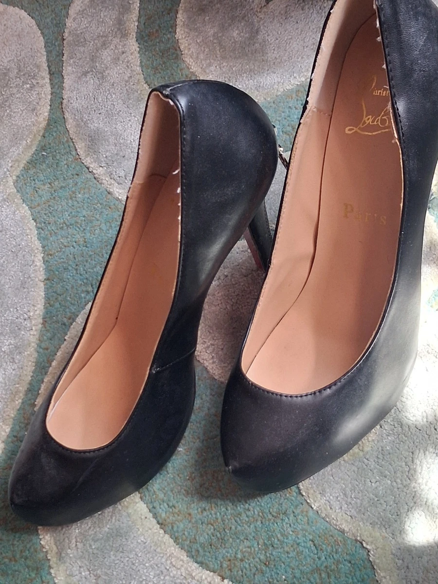 Christian Louboutin Women's Zip Leather Upper Heels for Women for