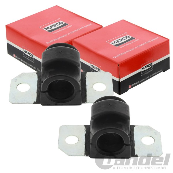 2X Mapco 21Mm Stabilager Vorne Beidseitig Passend FüR Ford Fiesta-image