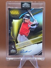 2026 Topps Black Roman Anthony #CBA-RA (AU,RC) Auto Card Gold Refractor 20/50