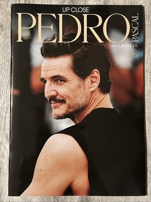 2025 PEDRO PASCAL UP CLOSE Full Page Poster PORTRAITS Frameable + More
