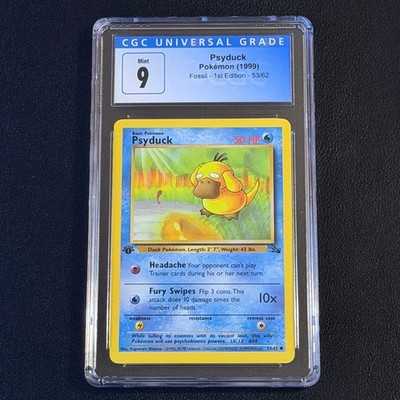 Psyduck 53/62 Fossil Regular for sale online | eBay Psyduck 53/62 Fossil Regular for sale online | eBay